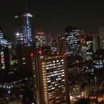 高層ビルの夜景